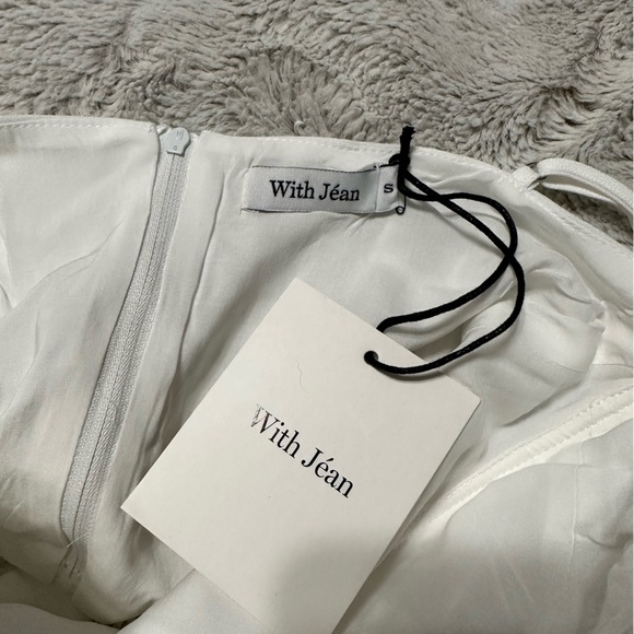 NWT With Jean white crop top - Picture 3 of 8